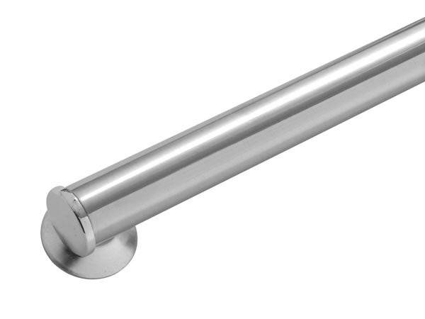 Kleiderständer robust 125 x 130 cm Stahl silber