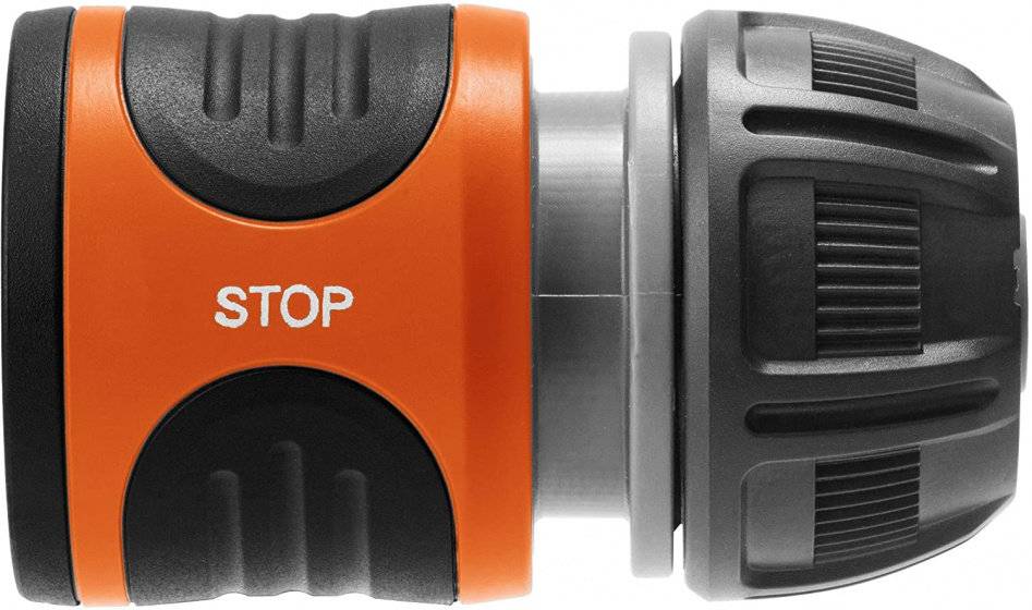 Wasserstopper 13 mm-15 mm PVC 28 Gramm schwarz/orange