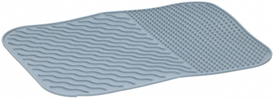 Tropfmatte 34,5 x 26,5 cm Gummi grau