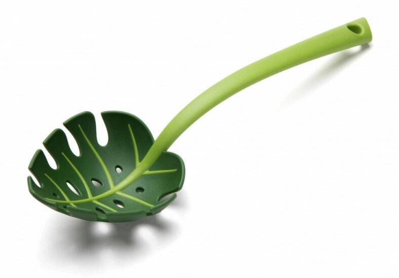 Servierlöffel Jungle Spoon 30 x 9,5 x 5 cm nylon grün