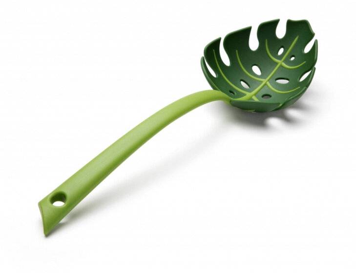 Servierlöffel Jungle Spoon 30 x 9,5 x 5 cm nylon grün
