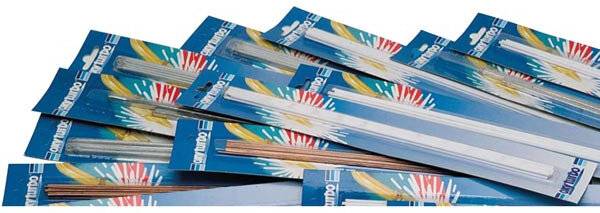 OT115 Turbo-Schweißelektroden Stahl grau/braun 90 Stück