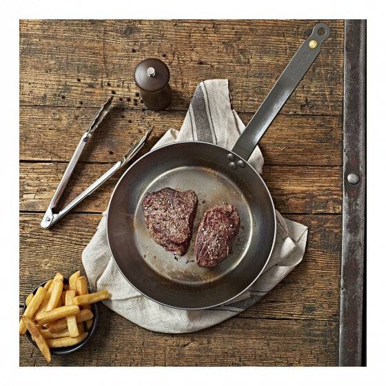 Bratpfanne Mineral B Element 36 cm Stahl silber