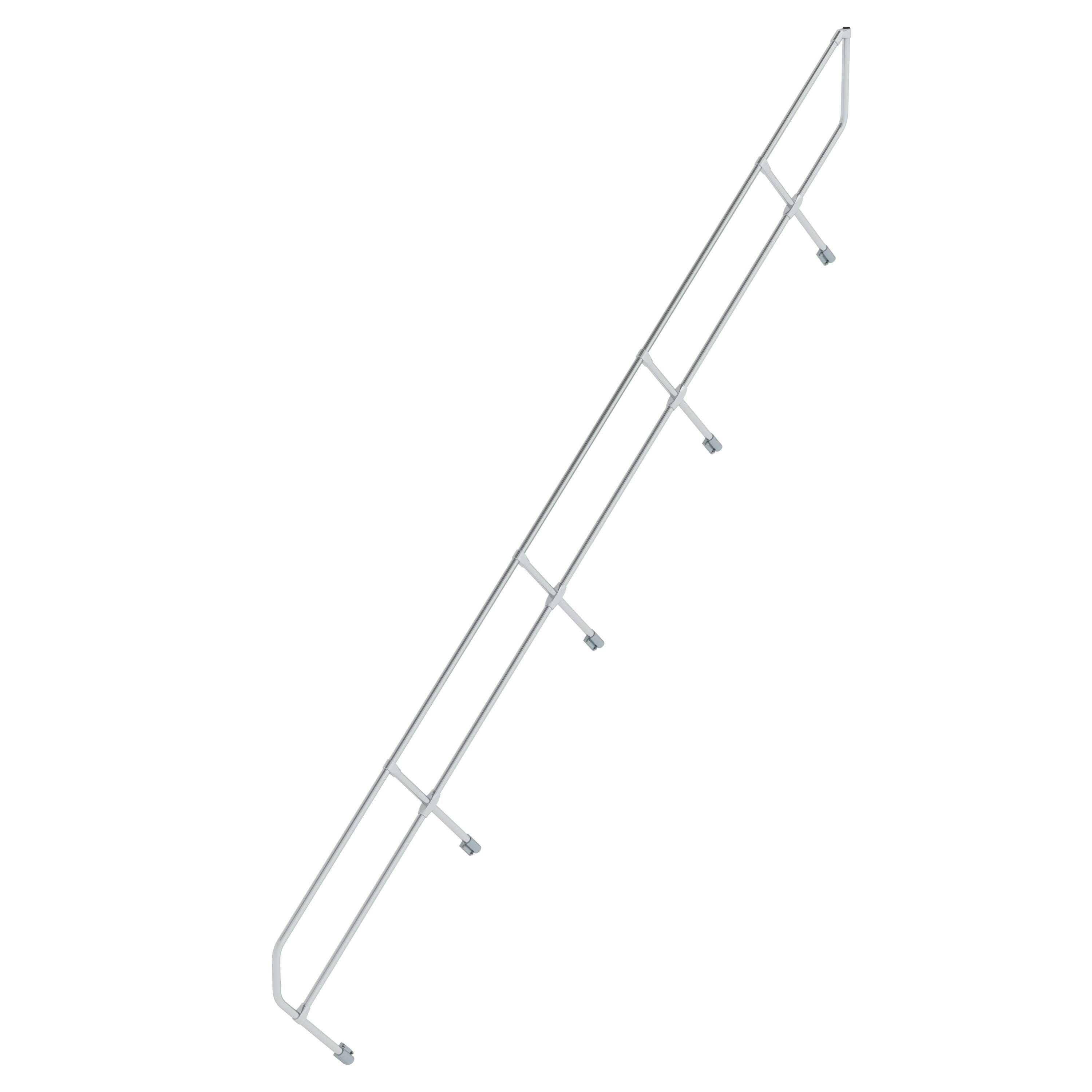 Zweiter Handlauf<br>für 45° Treppe 18 stufig