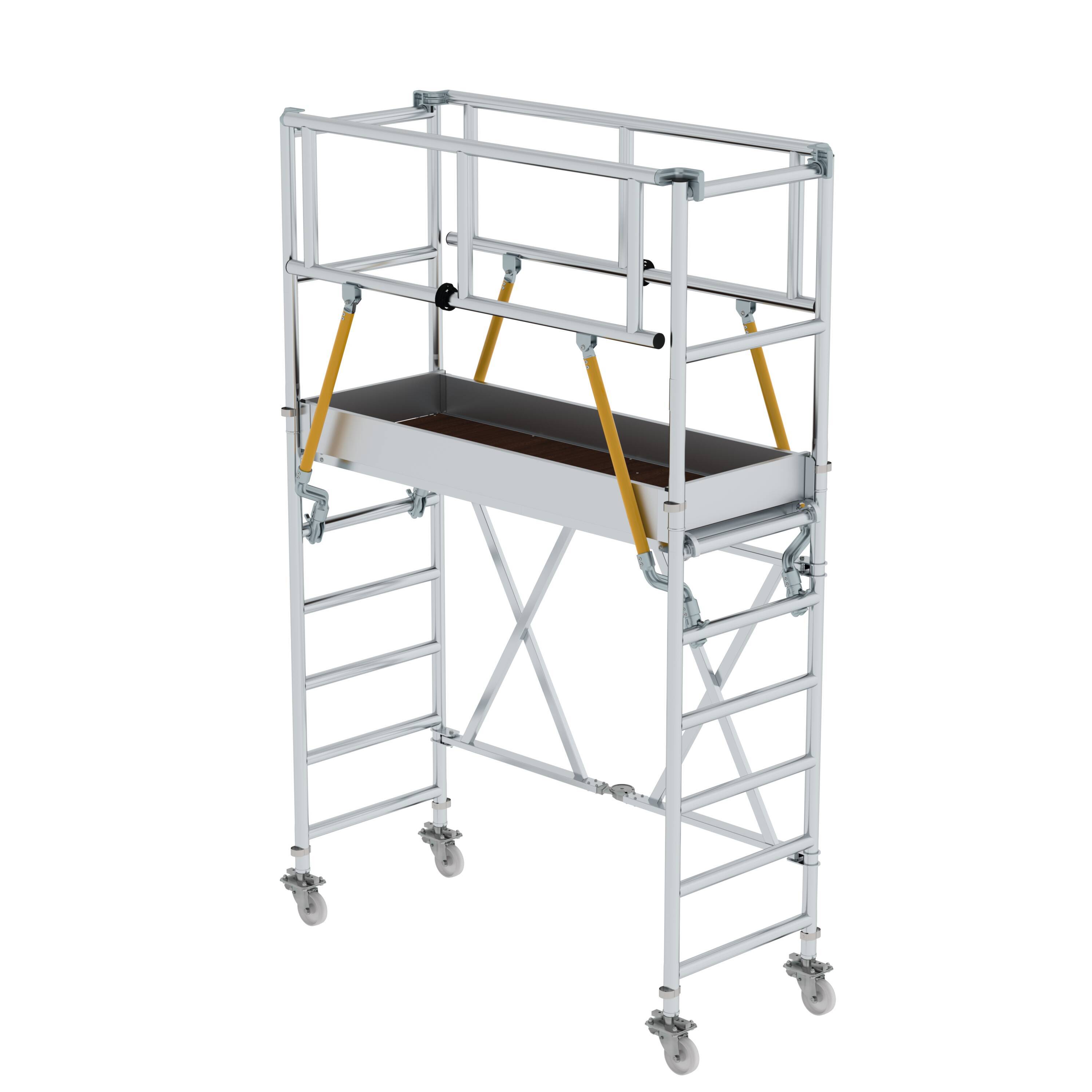 Munk Klappgerüst SG 0,75 x 1,80 m Plattformhöhe 2,08 m 450394-YY