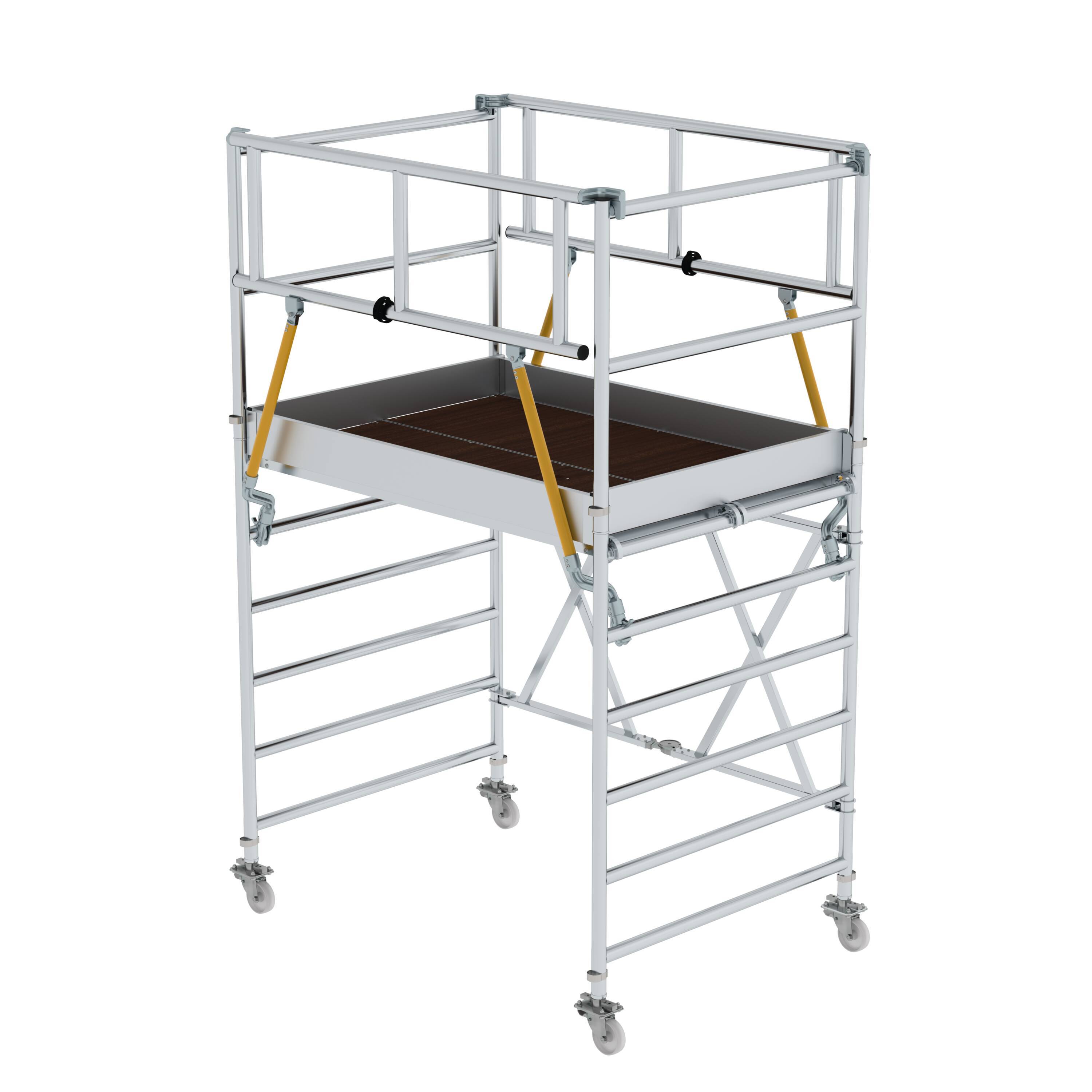 Munk Klappgerüst SG 1,35 x 1,80 m Plattformhöhe 2,08 m 450412-YY