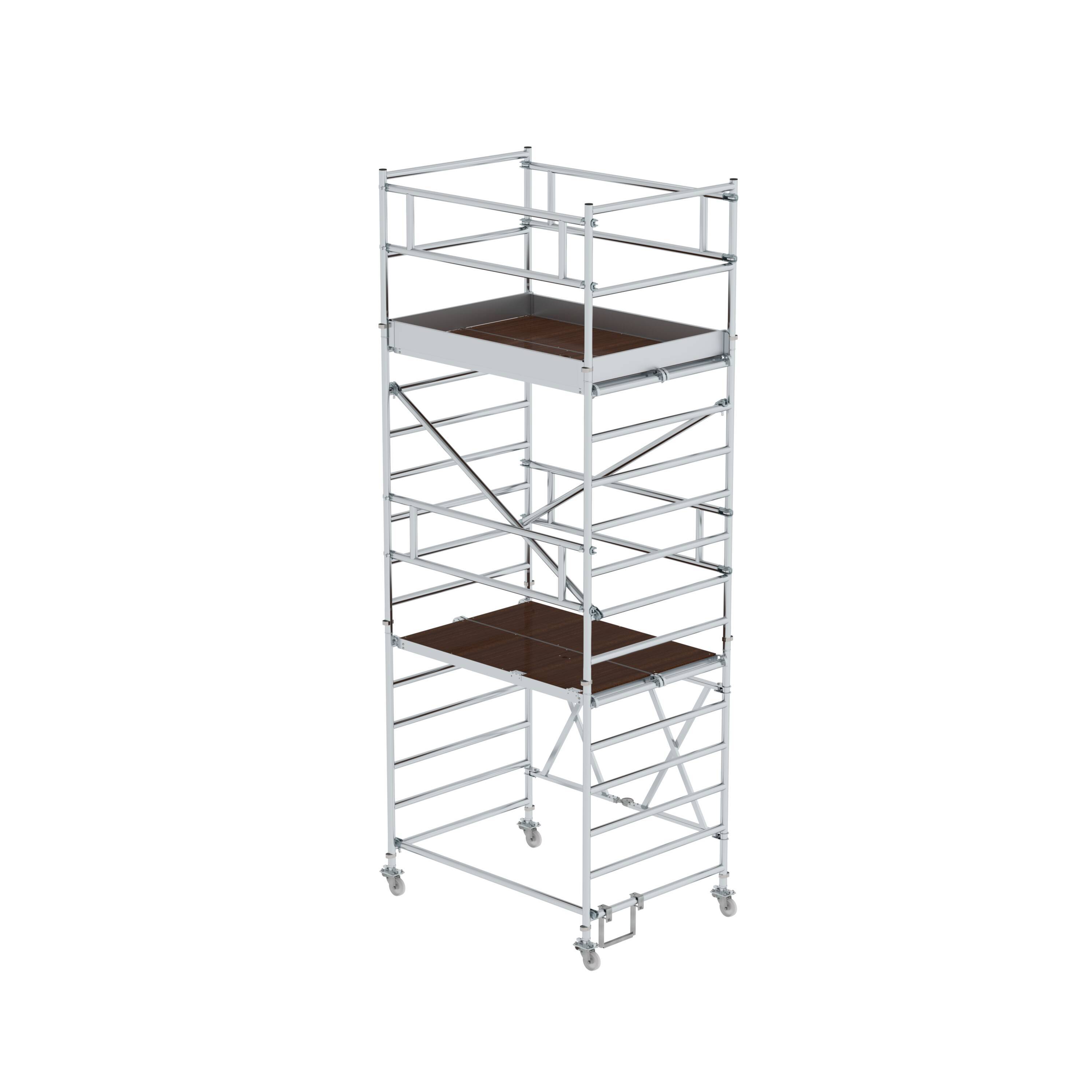 Munk Klappgerüst 1,35 x 1,80 m Plattformhöhe 3,80 m 450420-YY