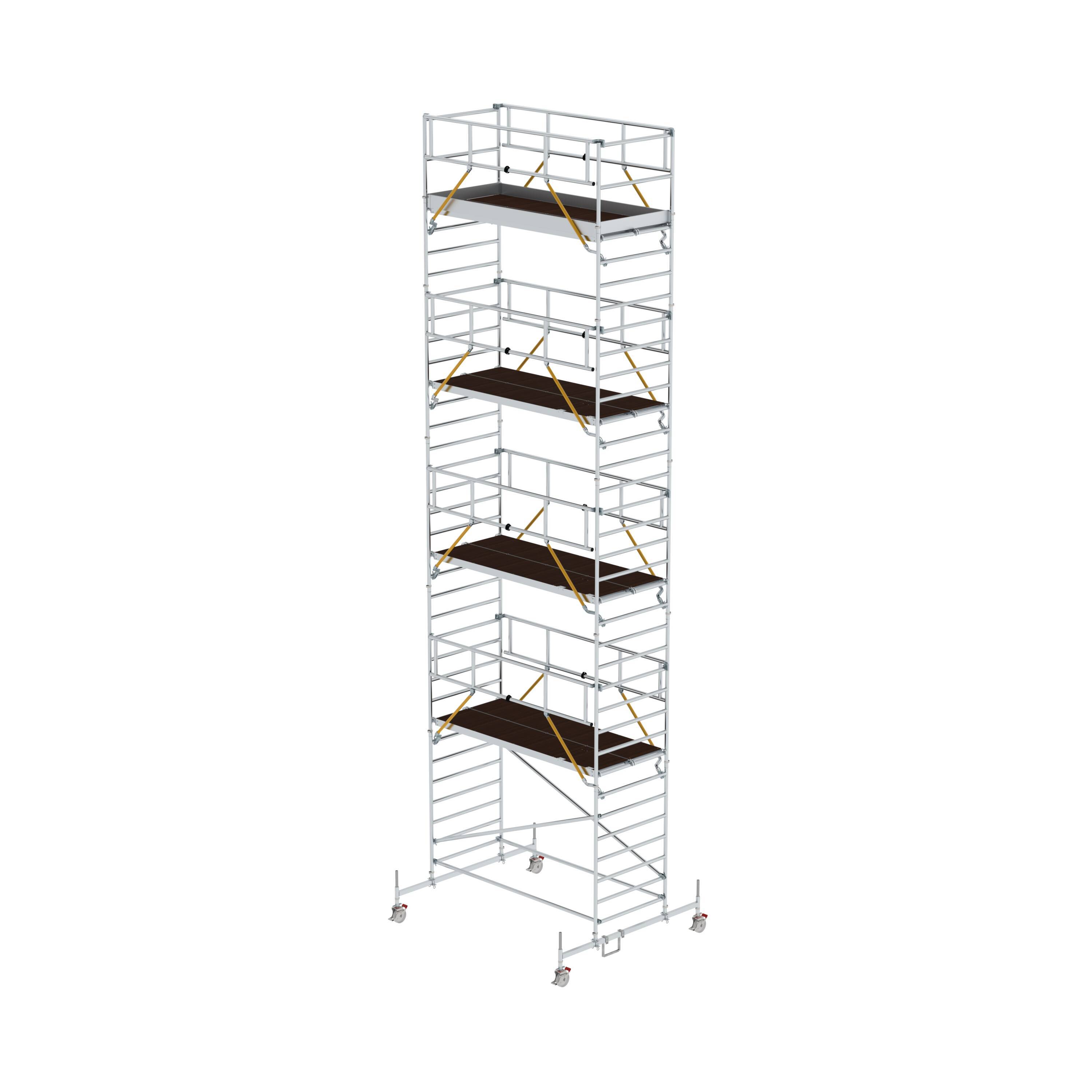 Munk Rollgerüst SG 1,35 x 3,0 m mit Fahrbalken und Doppel-Pl 450390-YY