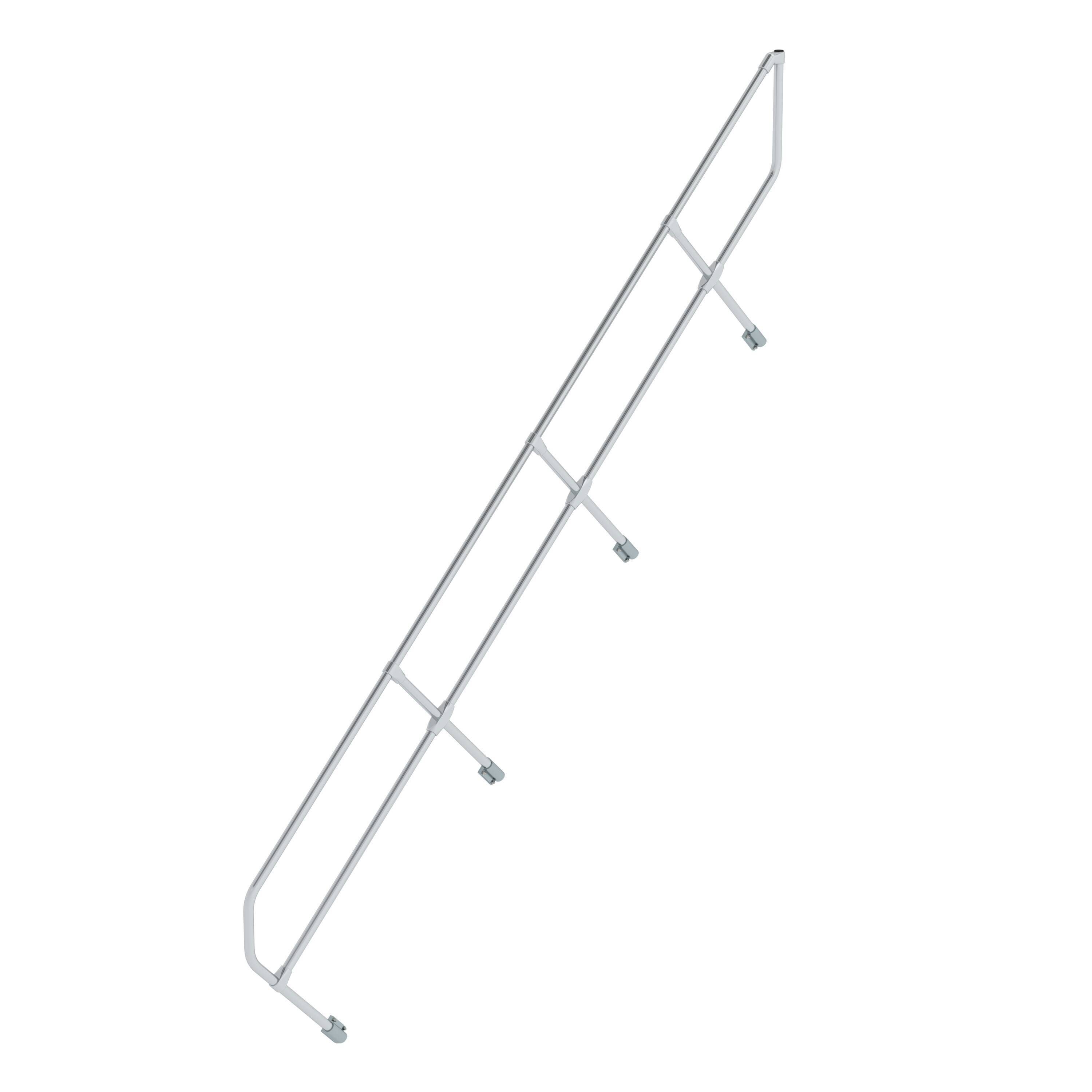 Zweiter Handlauf für 45° Treppe 13 stufig