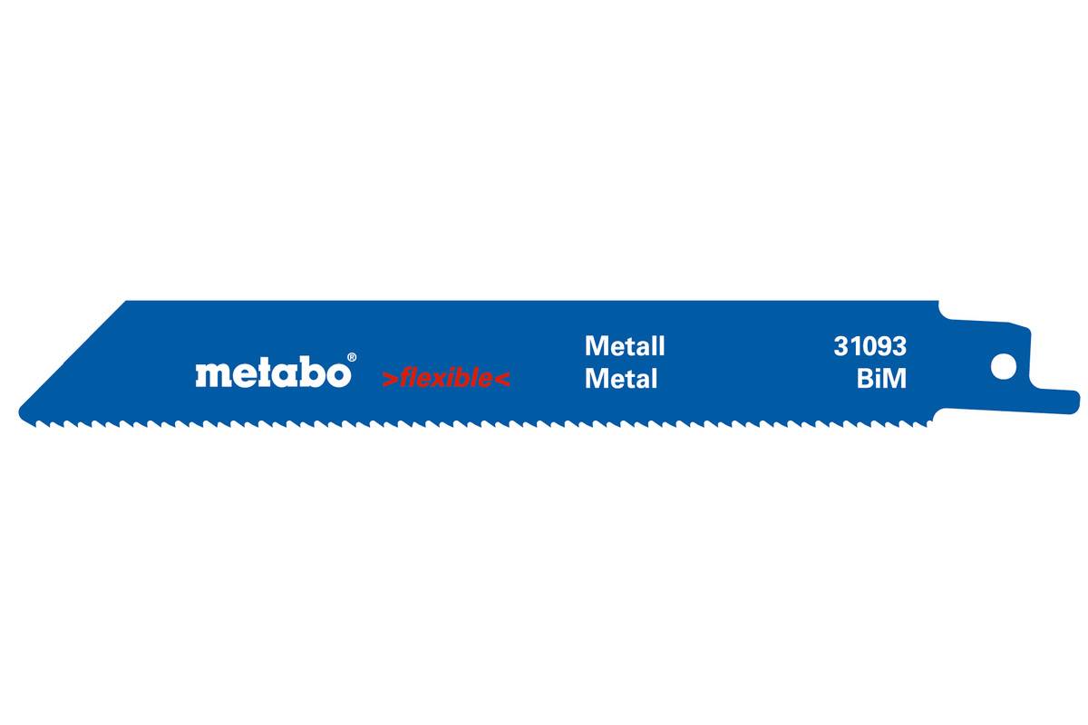 Säbelsägeblätter flexible L.150mm Dicke 0,9mm Zahnteilung1,8mm Bi-Metall geschr.