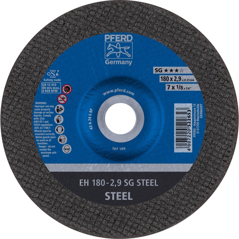 PFERD Trennscheibe EH 180-2,9 SG STEEL