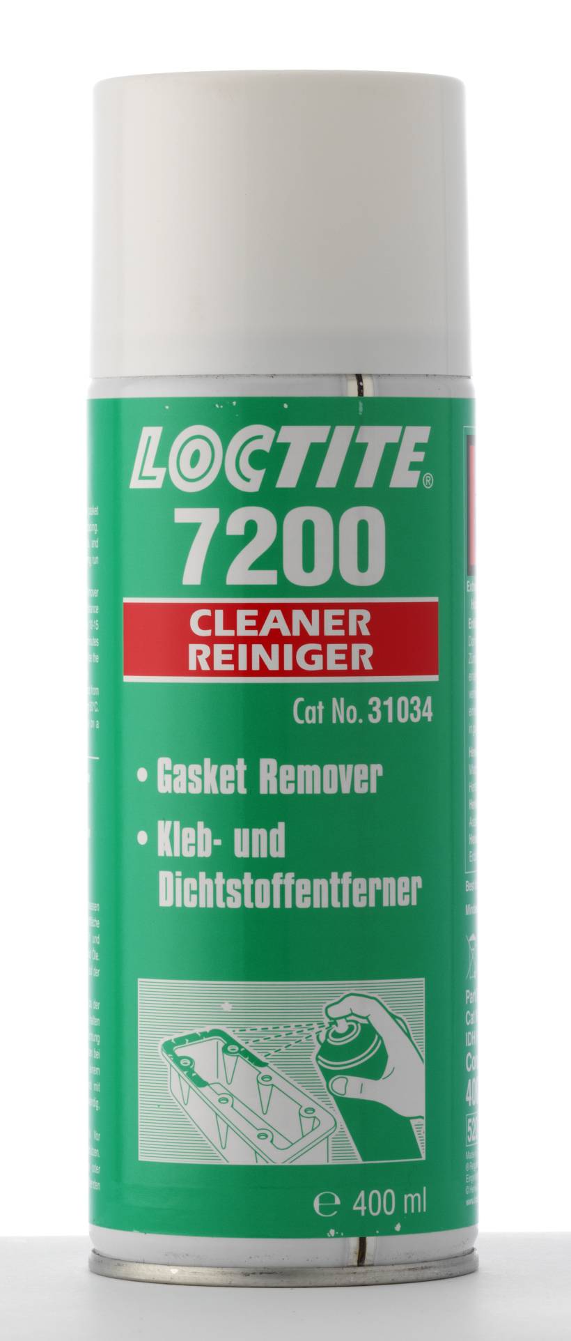 Entfernt ausgehärtete Dichtungen und Klebstoffe von den meis|Loctite Kleb- und Dichtstoffentferner, 400 ml Spraydose