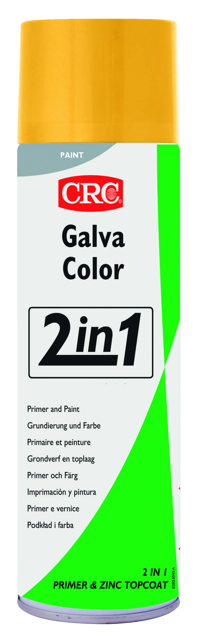 CRC Korrosionsschutzlack 2-in-1, goldgelb ( Inh.12 Stück )