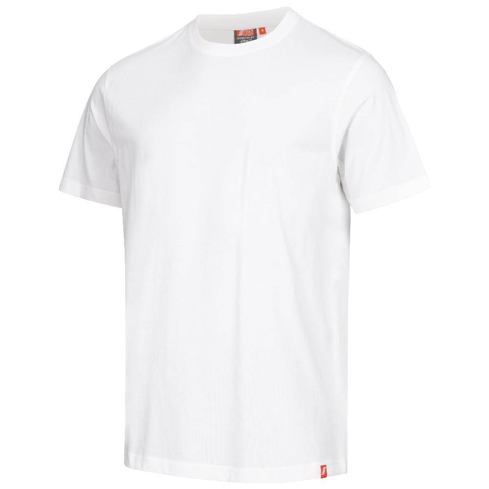 NITRAS MOTION TEX LIGHT, T-Shirt, Kurzarm, weiß (Farbcode: 1100), 160 g/qm, angenehmer Tragekomfort dank weichem Materia
