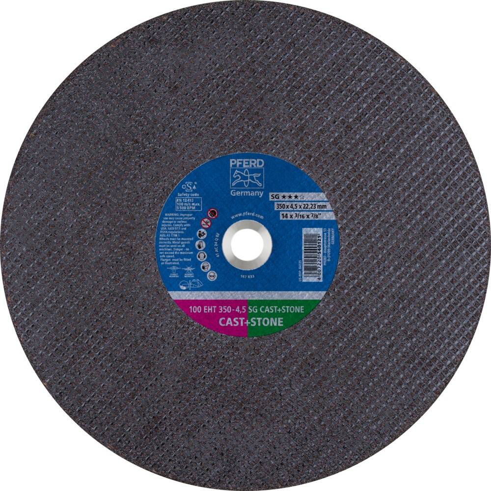 PFERD Trennscheibe 100 EHT 350-4,5 SG CAST+STONE/22,23