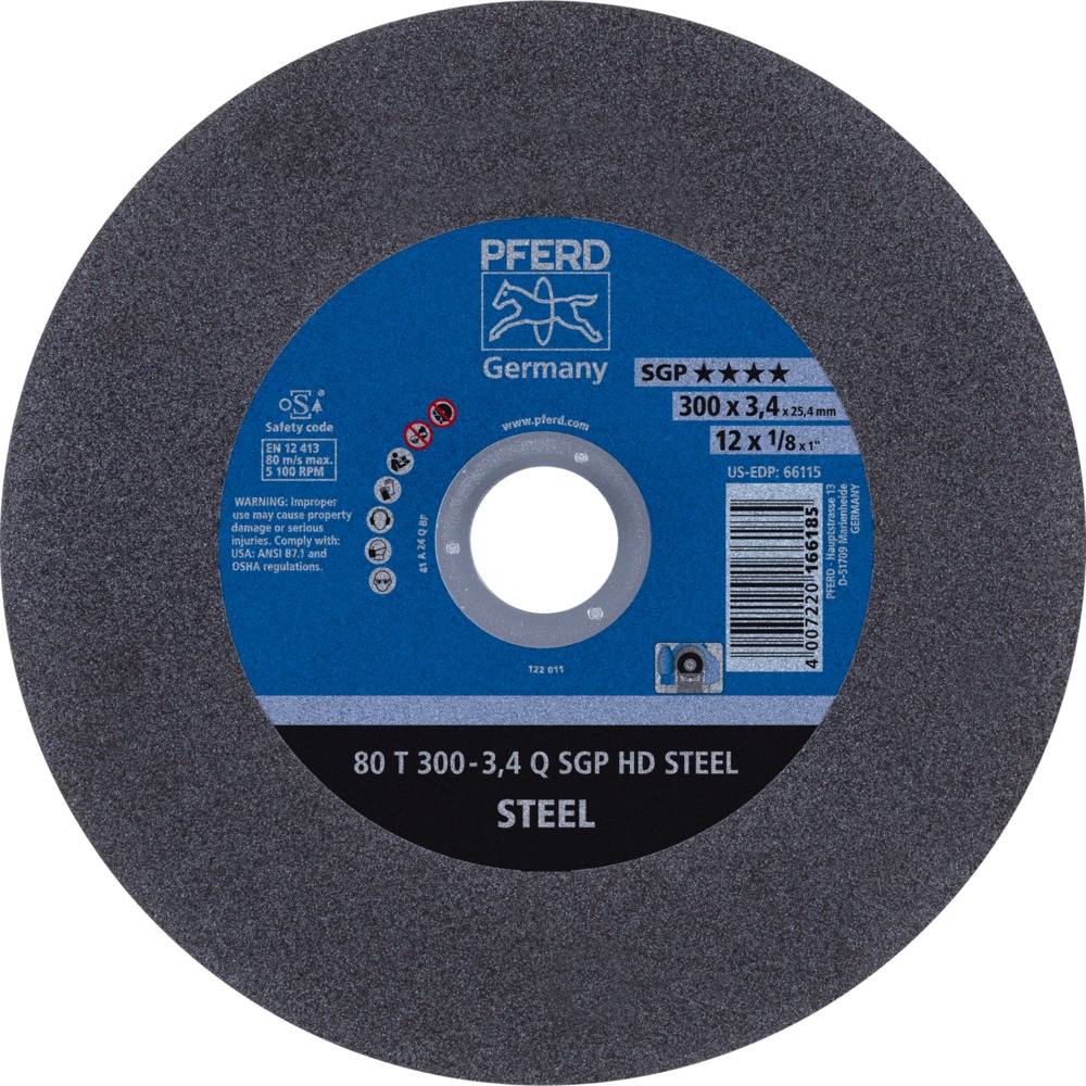 PFERD Trennscheibe HEAVY DUTY 80 T 300-3,4 Q SGP HD STEEL/25,4