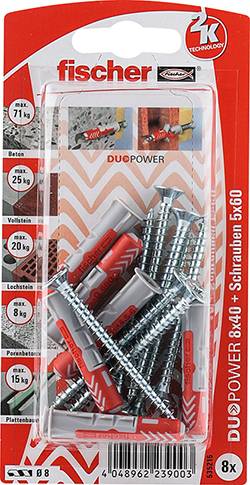 fischer Duopower 8 x 40 S K Duopower SB-Karte, 1 Stk.