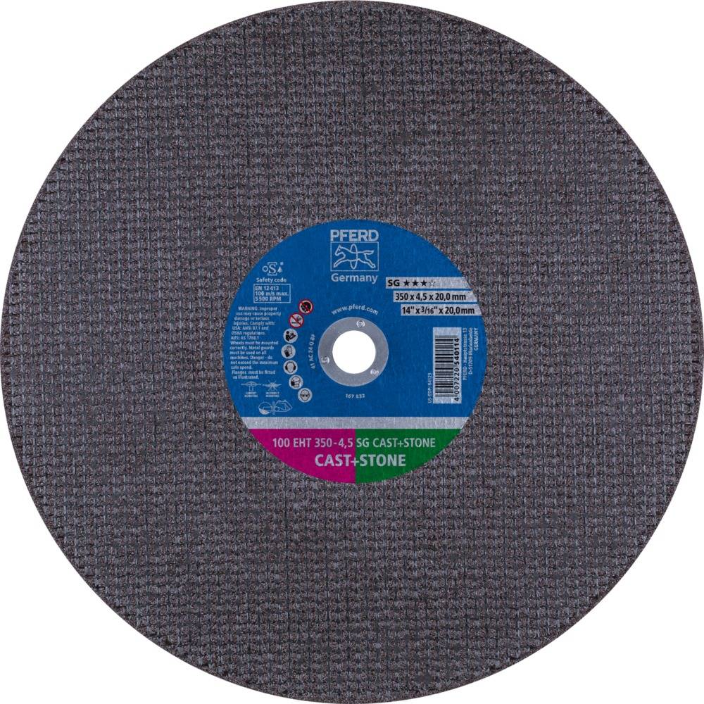 PFERD Trennscheibe 100 EHT 350-4,5 SG CAST+STONE/20,0