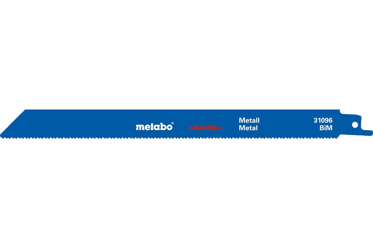 5 Säbelsägeblätter, Metall, Serie "flexible", 225x 0,9 mm, BiM, 1,8 mm/ 14 TPI (631494000)