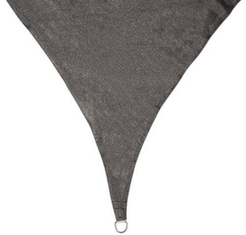 Schattentuch dreieckig 3,6 Meter Polyester anthrazit