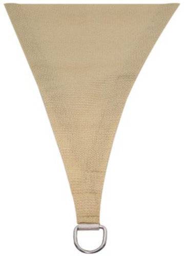 Schattentuch quadratisch 3,6 Meter Polyester champagner