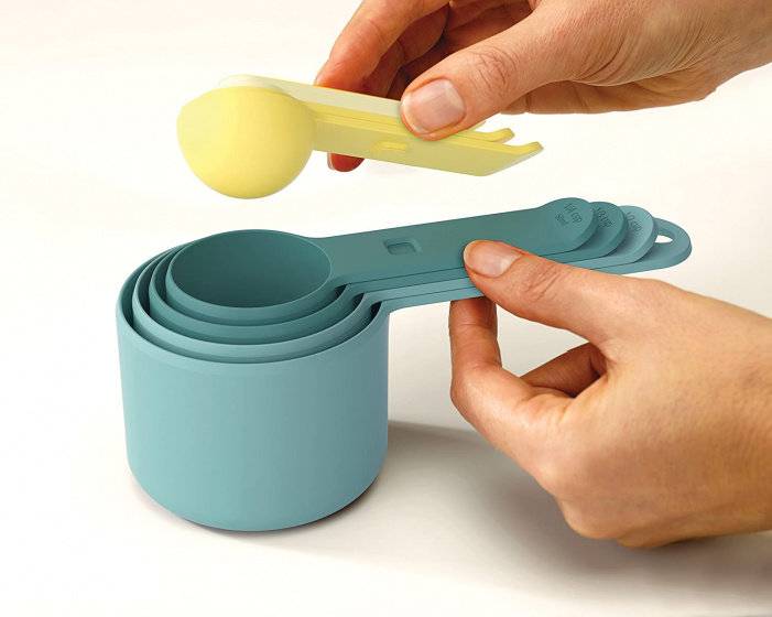 Messbecher Nest17 x 8 cm 8-teilig