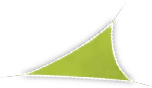 Schattentuch Solar Bordüren-LEDs 3,6 Meter Polyester Kalk