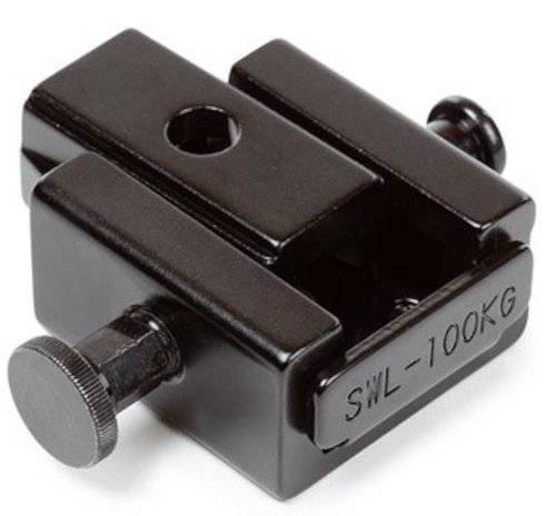 Klemmvorrichtung 100 kg 5 x 5 cm Stahl schwarz