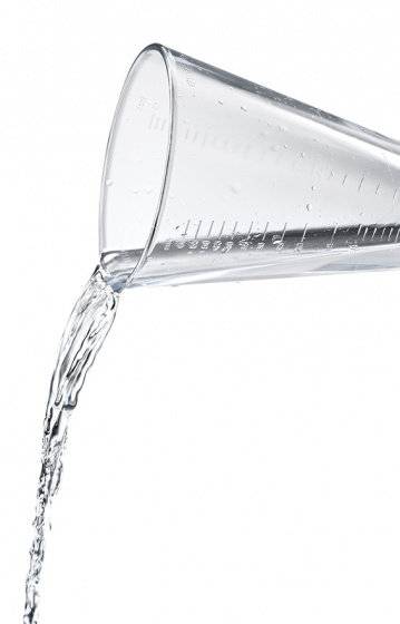 Regenmesser 12,7 x 116 cm Edelstahl/Glas transparent