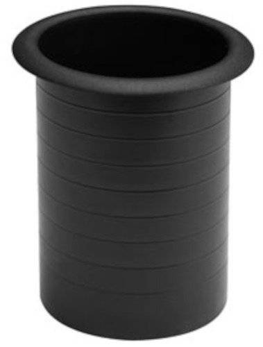 Bassreflexrohr 11,3 x 9,5 cm schwarz