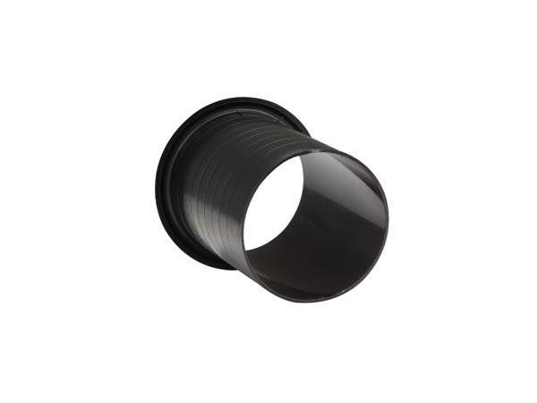 Bassreflexrohr 11,3 x 9,5 cm schwarz