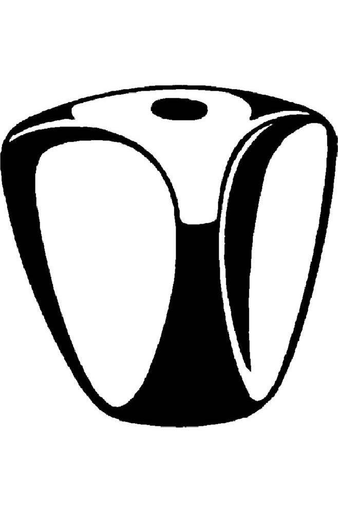 GROHE DE-LUX-Griff PG07 chrom