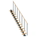 Dolle Mittelholmtreppe Dublin Gerade aus Ahorn lackiert 71 cm breit für GH 259–315 cm UK Metall A Dolle Mittelholmtreppe Dublin Gerade aus Ahorn lackiert 71 cm breit für GH 259–315 cm UK Metall A