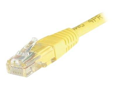 Patchkabel Cat. 6, U/UTP, gelb, 15,0m