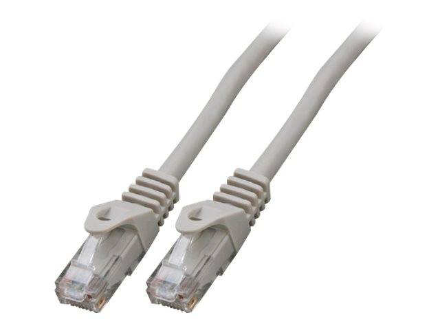 EFB RJ45 Patchkabel U/UTP Cat.5e LSZH, grau, 0,5m, AWG24/7