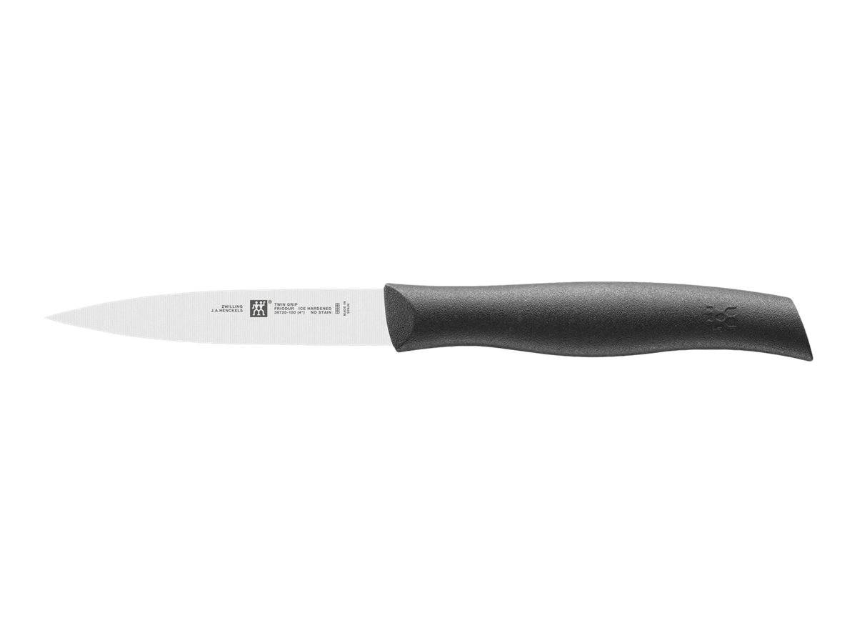 Zwilling Twin Grip Schälmesser 10 cm schwarz