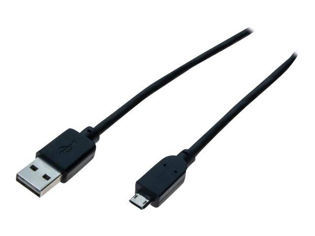 exertis Connect - USB-Kabel - USB (M) zu Micro-USB Typ B (M) - USB 2.0 - 1 m - umkehrbare Stecker