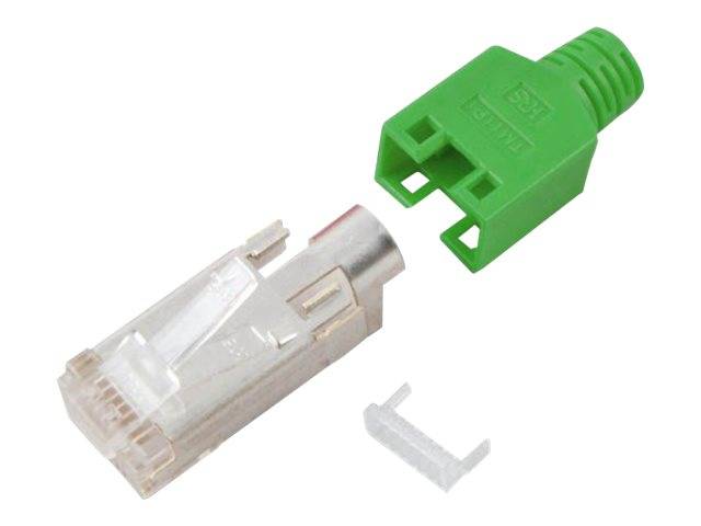 EFB-Elektronik H7540.8-50, RJ45-Hirose Stecker STP, TM11 grün, 50 Stück, 3 Elemente, Cat.5e