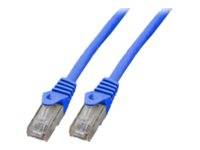 EFB RJ45 Patchkabel U/UTP Cat.5e LSZH, blau, 1m, AWG24/7