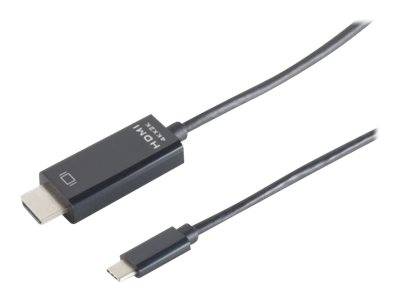 exertis Connect Adapterkabel - 24 pin USB-Cmännlich zu HDMI männlich - 1 m -