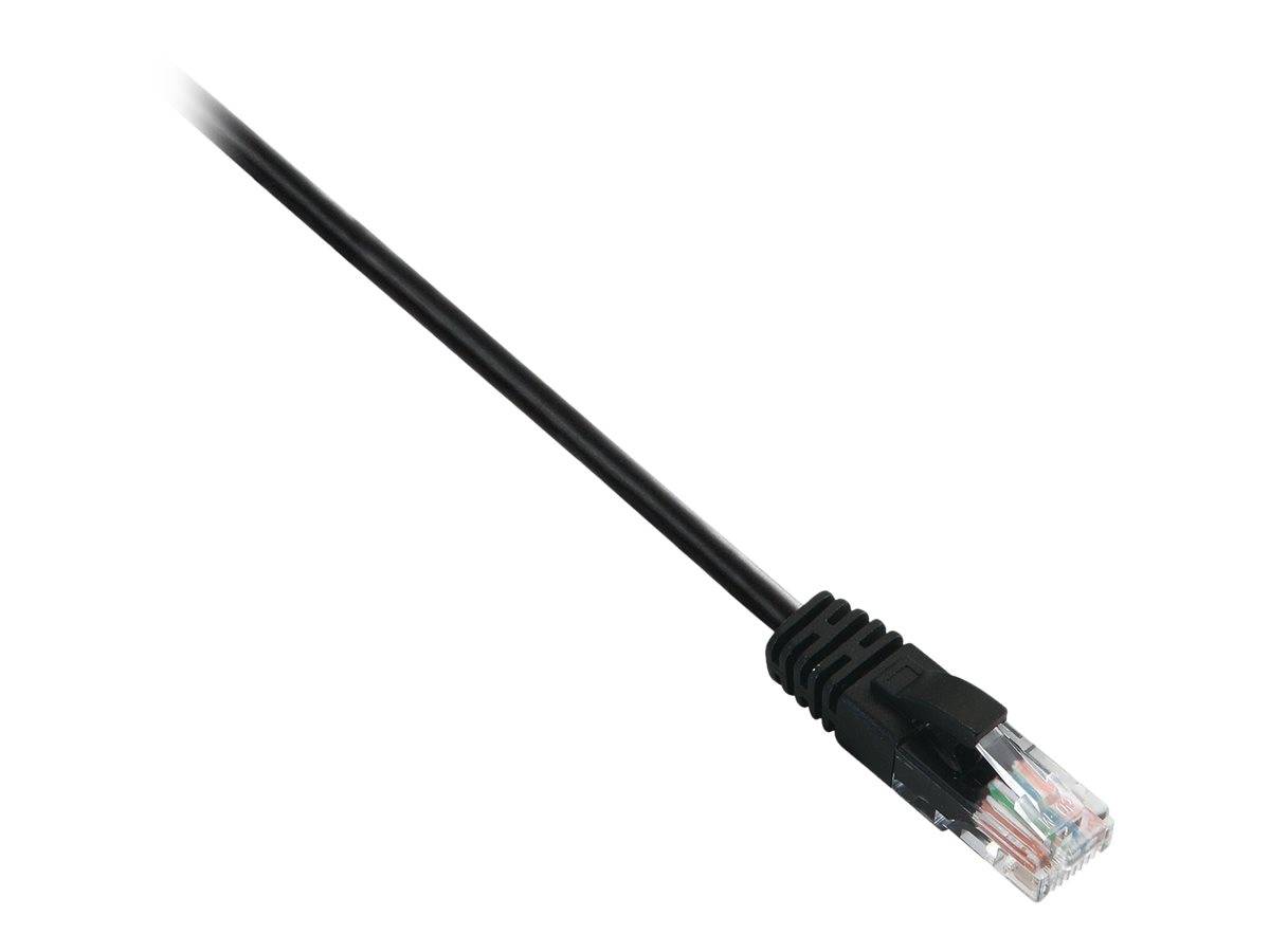 V7 CAT 6 Ikke afskærmet parsnoet (UTP) 1m Patchkabel SortUTP - CAT 6 - geformt -