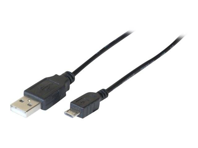 exertis Connect USB-Kabel - USB (M) zu Micro-USB Typ B (M)USB 2.0 - 50 cm -