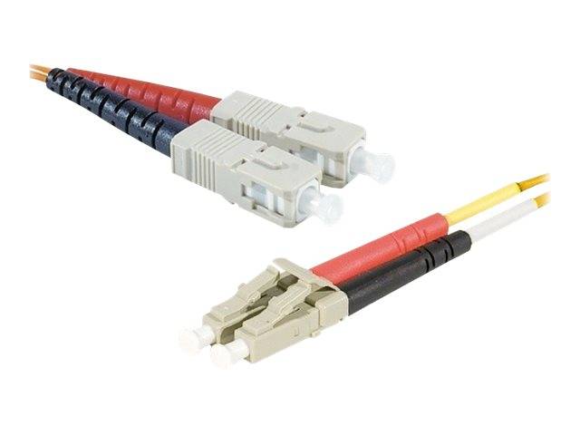 exertis Connect - Patch-Kabel - LC/UPC Multi-Modus (M) zu ST/UPC Multi-Modus (M) - 3 m - 2 mm - Glasfaser