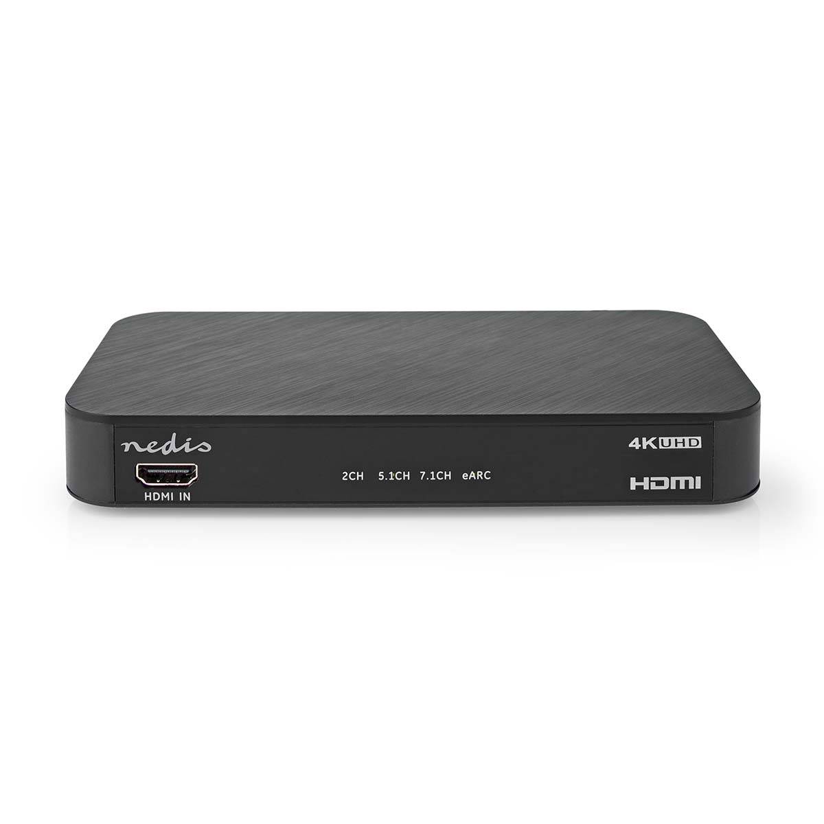 Nedis ACON3445AT - Passiver Videokonverter - Leistung - Anthrazit - HDMI - HDMI