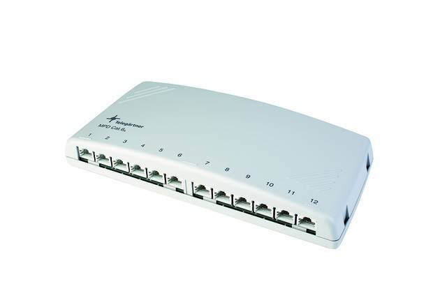 Telegärtner Mini-Verteiler Cat6A J02022A0052