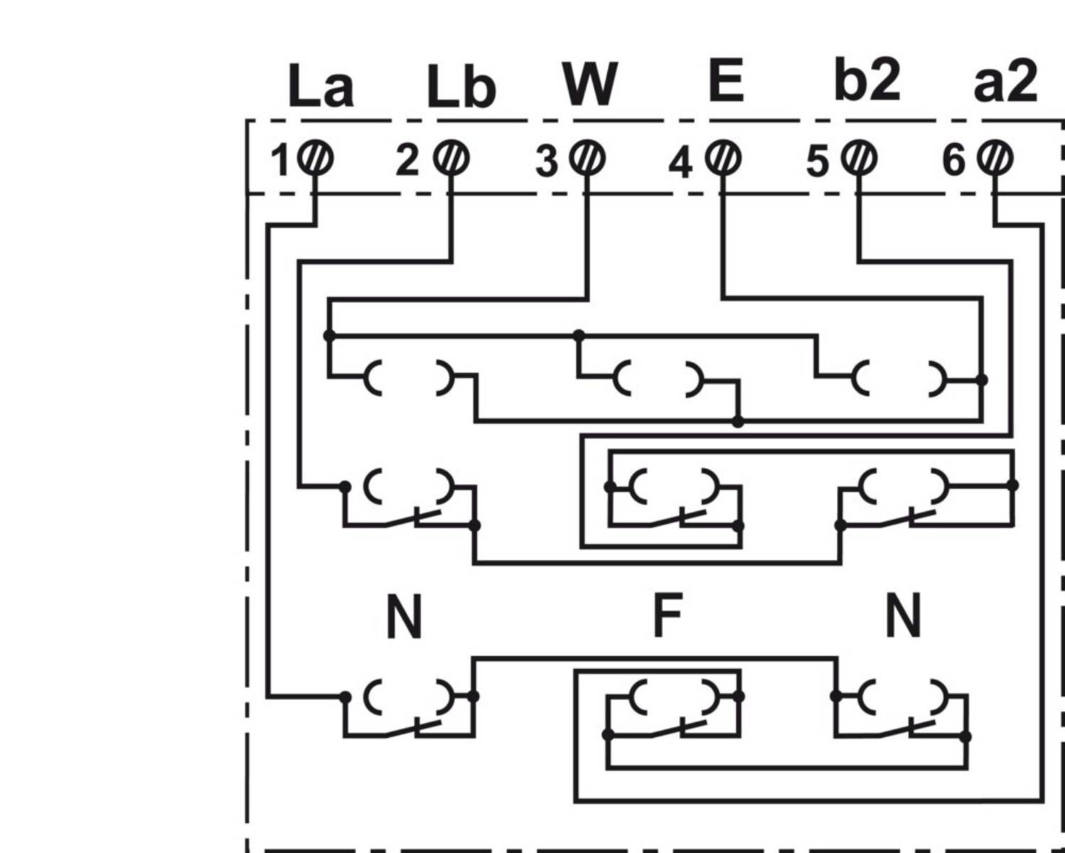 ABB 0243/04 Telefondose Schraubbefestigung Weiß, Reinweiß (RAL 9010)
