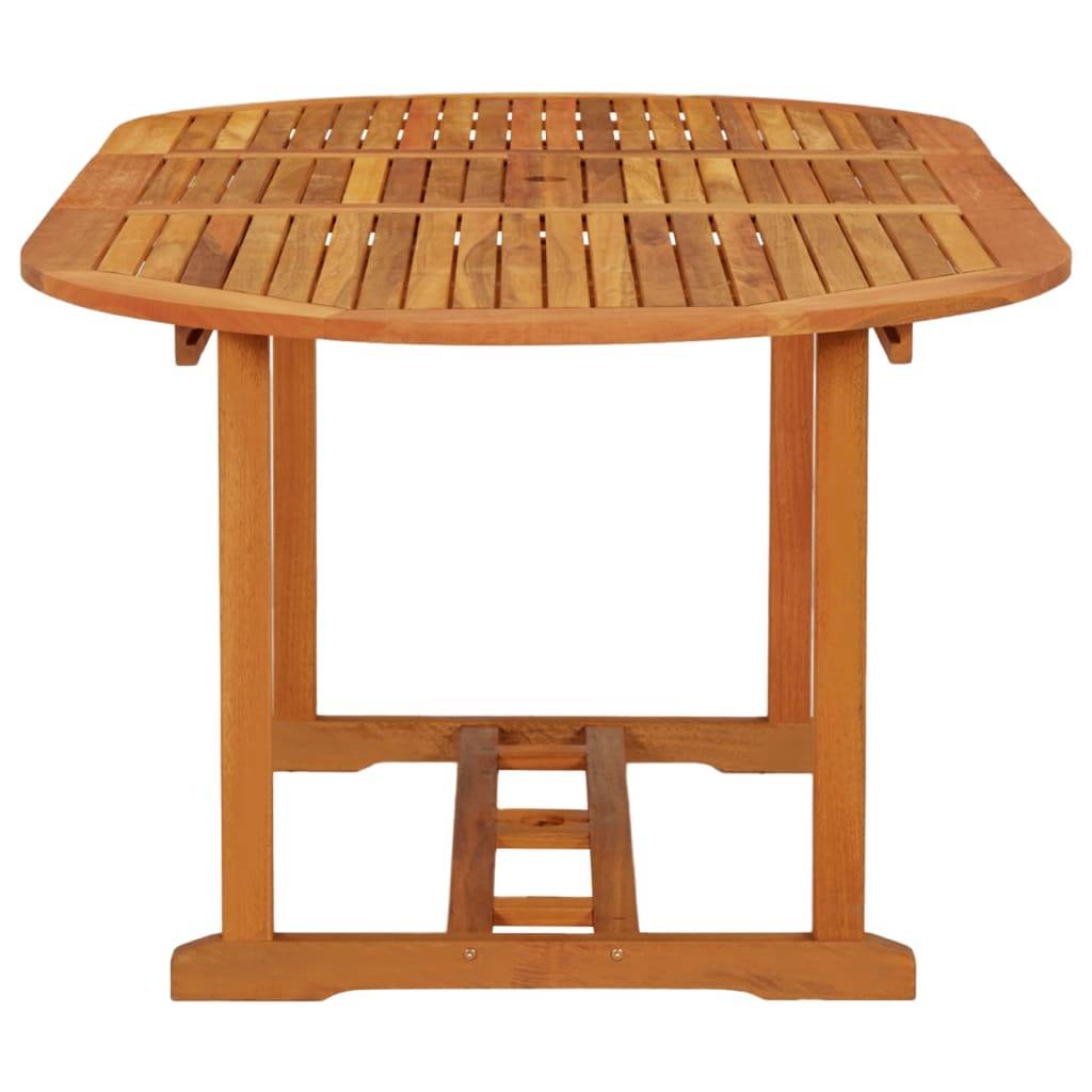 vidaXL Gartentisch 200x100x75 cm Massivholz Eukalyptus