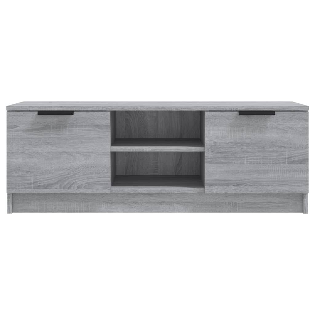 vidaXL TV-Schrank Grau Sonoma 102x35x36,5 cm Holzwerkstoff