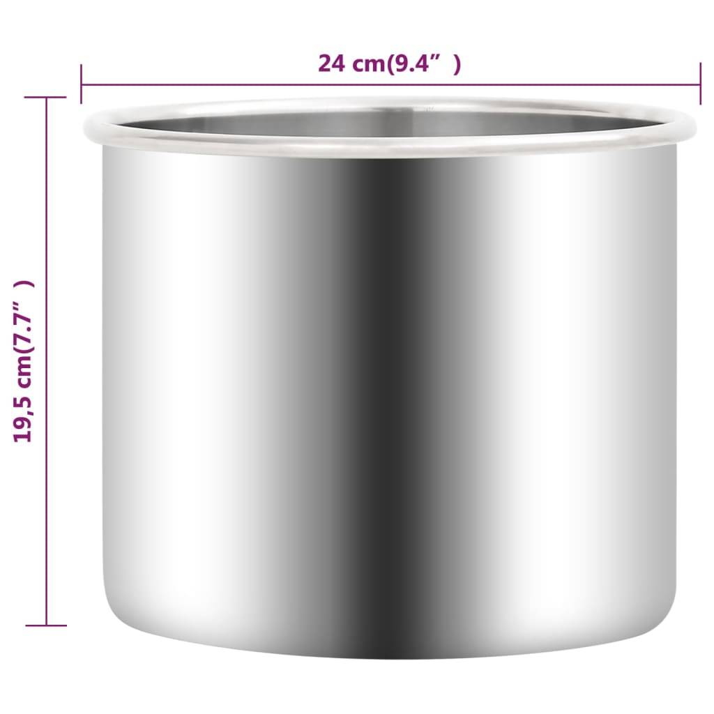 vidaXL Vakuumkammer mit 2-stufiger Pumpe 7,4 L