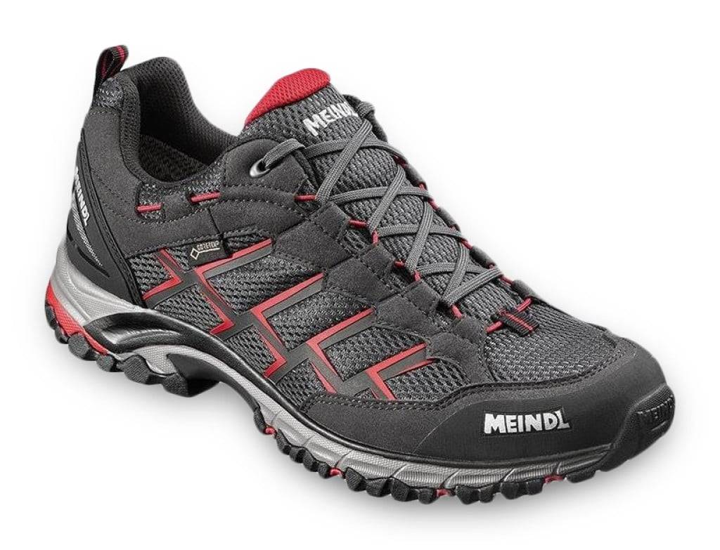 MEINDL Sporthalbschuh CARIBE GTX schwarz/rot Gr. 46,5